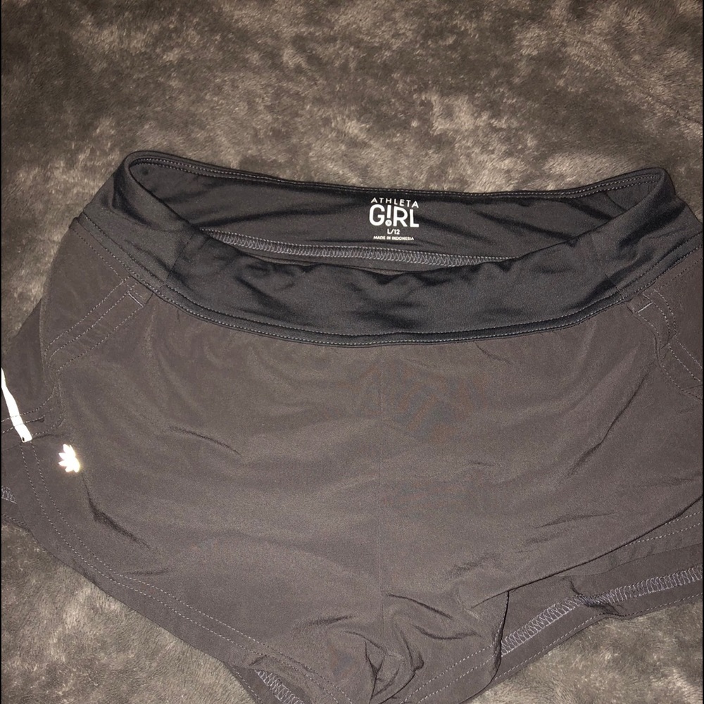 Gray Athleta Girl Shorts